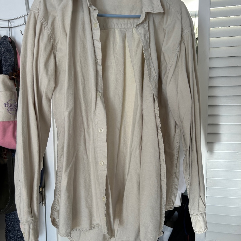 Fresh Produce Beige Cotton Shirt